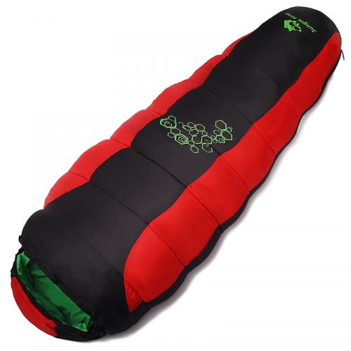 1.2kg cotton mummy all-season outdoor sleeping bag fishing camping camping cold sleeping bag
