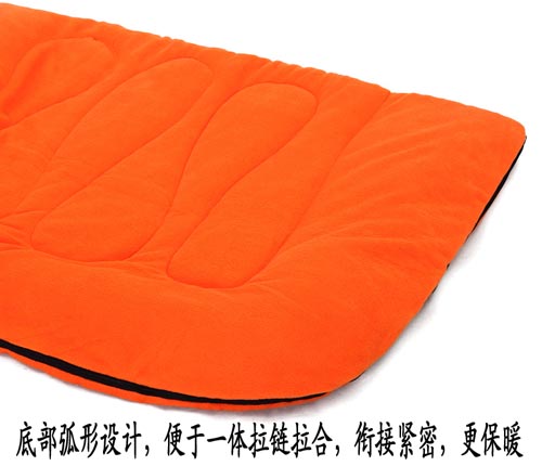 Envelope sleeping bag fleece cotton sleeping bag sleeping bags camping spot
