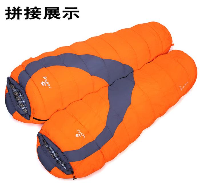 Factory direct down sleeping bag camping mummy type sleeping bag