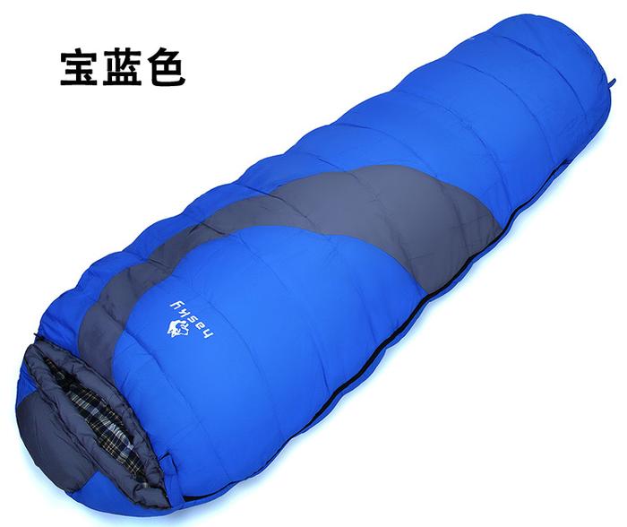 Factory direct down sleeping bag camping mummy type sleeping bag