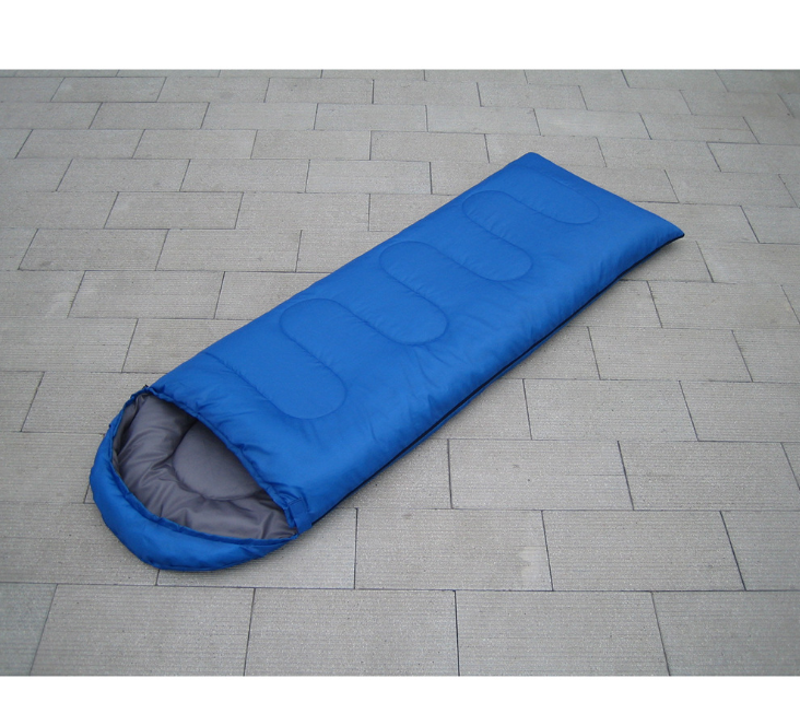 2. 4kg Winter Thicken and Lengthen Sleeping Bag Outdoor Camping Camping Ultralight Portable Adult Envelope Sleeping Bag