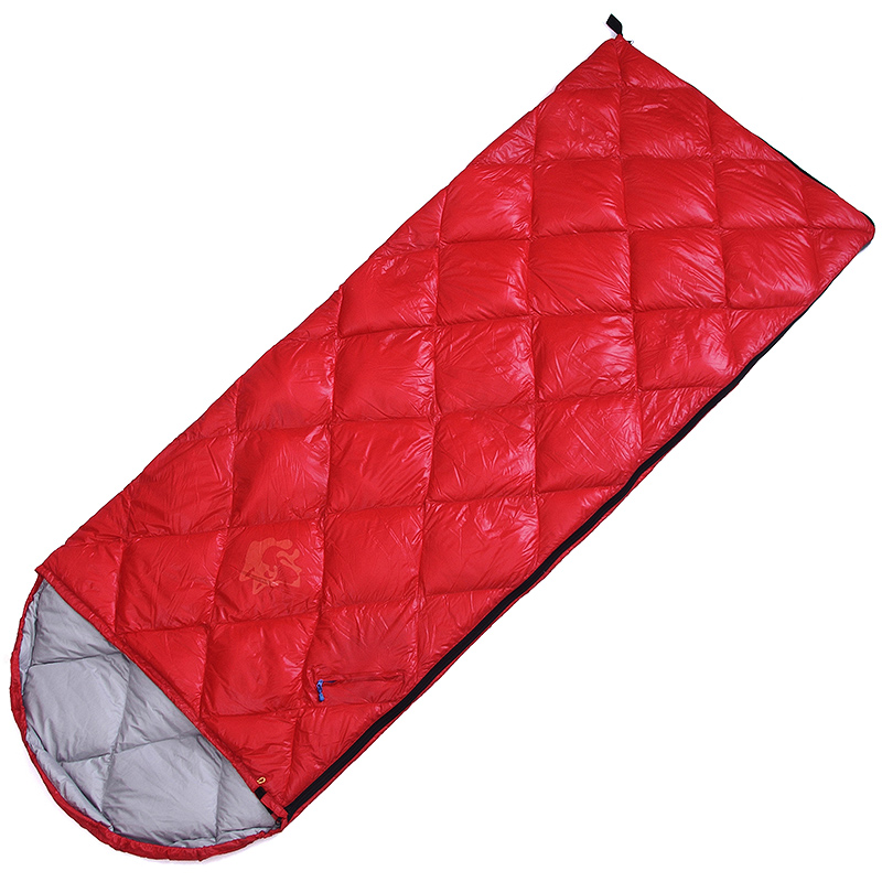 Brand sled dog 011A down sleeping bag warm sleeping bag small weight only 800 grams
