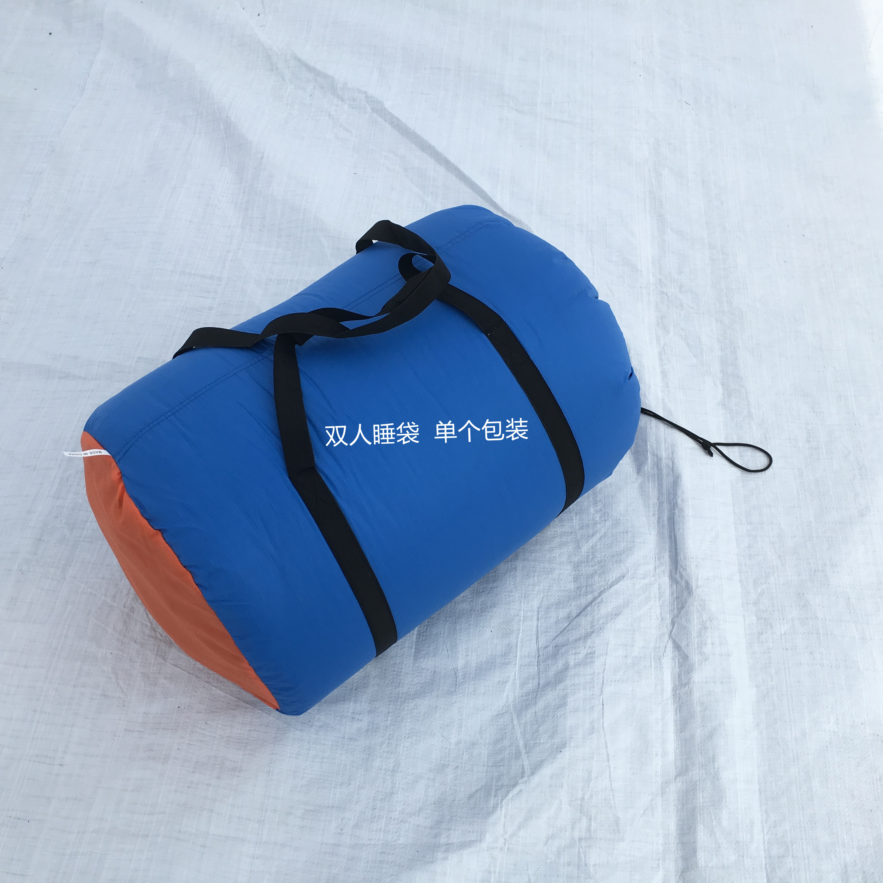 Flannel Widened Thickened Double Sleeping Bag Home Outdoor Travel Sleeping Bag Couple Sleeping Bag