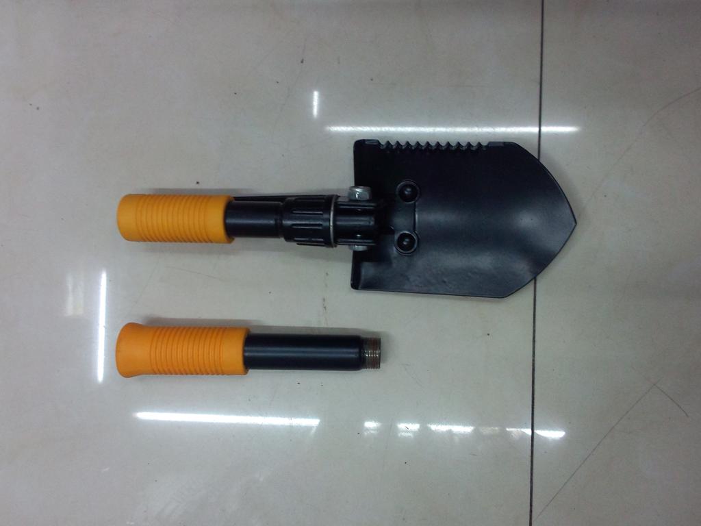 Heavy duty shovel folding shovel removable