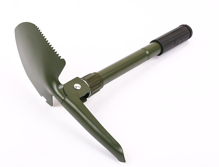 Camping Outdoor MultiFunction Folding Shovel Small Soldier ShovelPickaxe Camping Folding Shovel