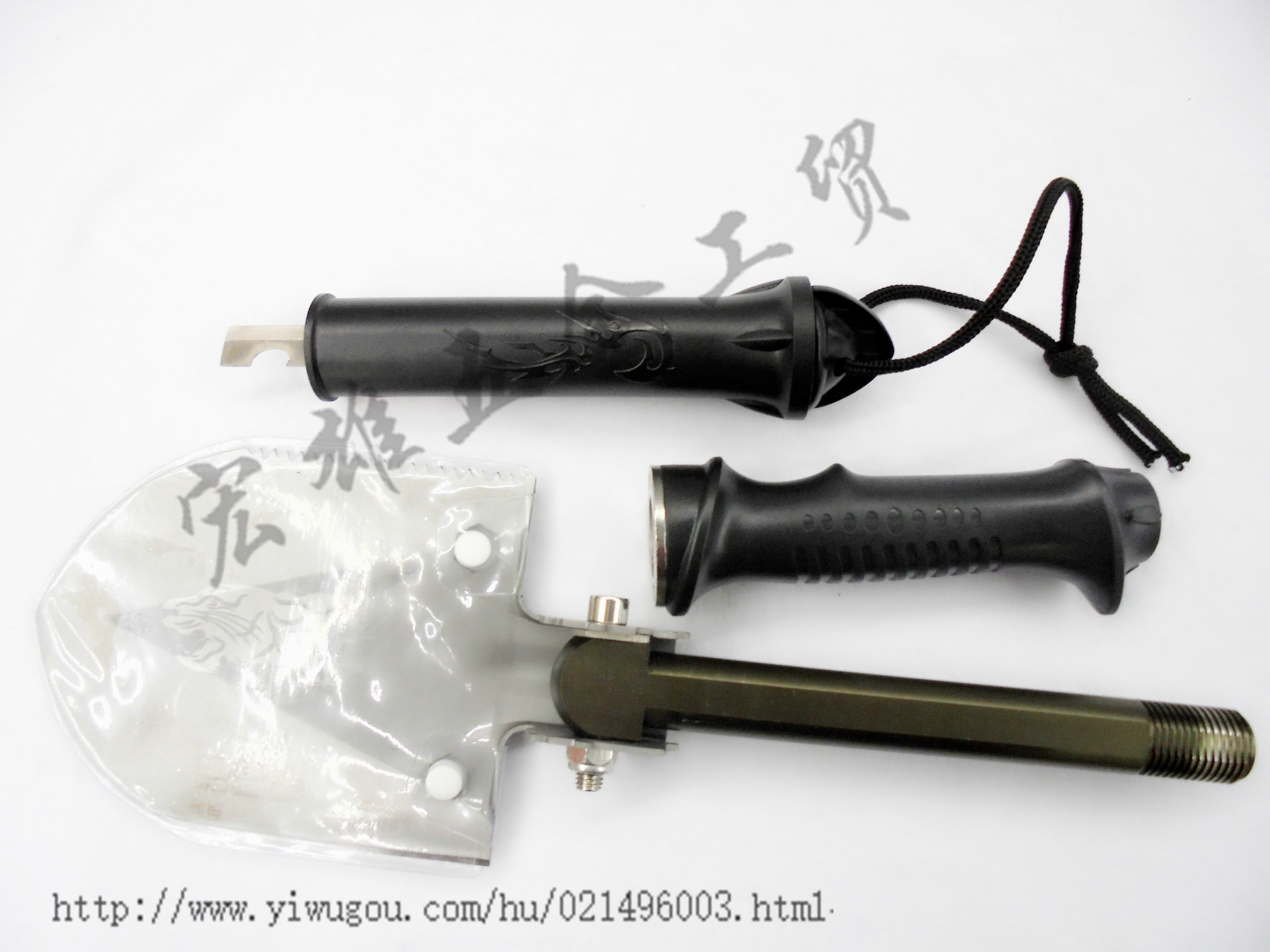 Multifunctional folding shovel outdoor car field ordnance self-defense equipment fishing tool ordnance shovel shovel
