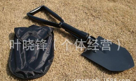 Camping multifunctional folding shovel household spade field as gardening tool shovel