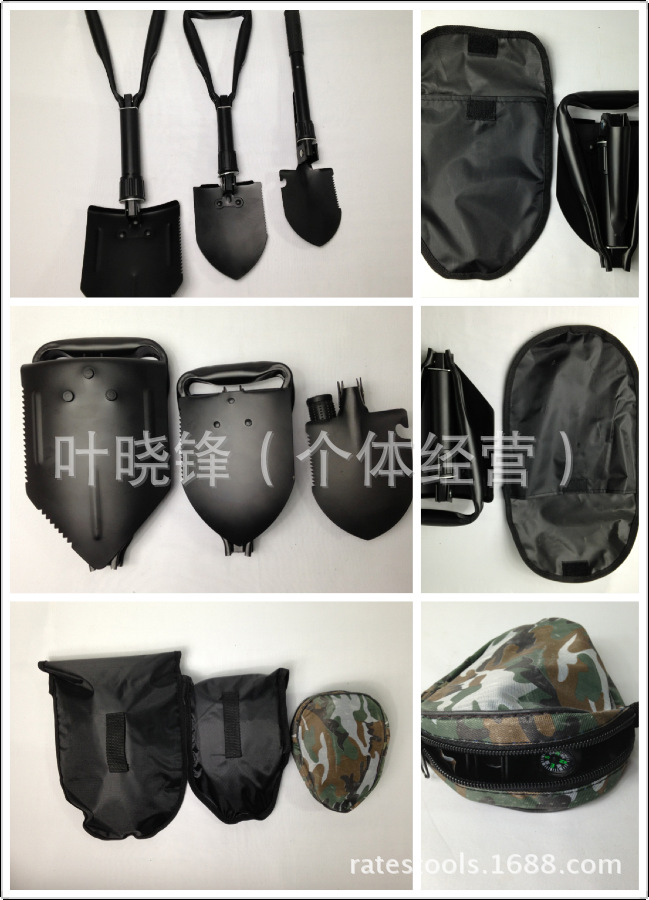 Camping multifunctional folding shovel household spade field as gardening tool shovel Camping multifunctional folding shovel household spade field as gardening tool shovel