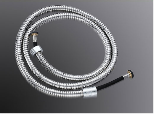 Stainless Steel Explosion-Proof Pull Shower Hose Bathroom Water Pipe Shower Pipe Nozzle Hot Water Pipe Bathroom Bath Pip