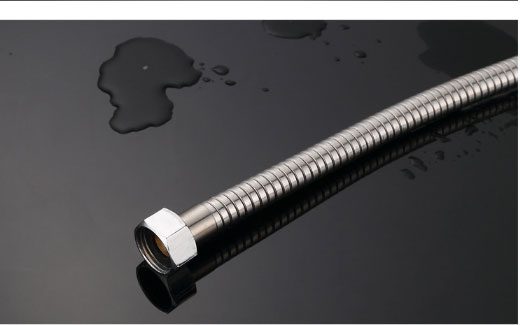 Stainless Steel Explosion-Proof Pull Shower Hose Bathroom Water Pipe Shower Pipe Nozzle Hot Water Pipe Bathroom Bath Pip