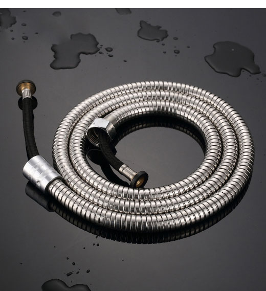 Stainless Steel Explosion-Proof Pull Shower Hose Bathroom Water Pipe Shower Pipe Nozzle Hot Water Pipe Bathroom Bath Pip
