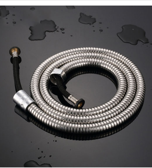 Stainless Steel Explosion-Proof Pull Shower Hose Bathroom Water Pipe Shower Pipe Nozzle Hot Water Pipe Bathroom Bath Pip