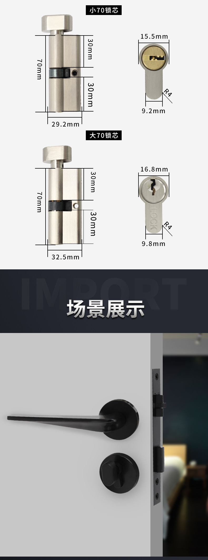 Mute Split Lock Door Lock Zinc Alloy Solid Gun Black Nordic Door Lock Bedroom Door Lock Magnetic Lock Mute Split Lock Door Lock Zinc Alloy Solid Gun Black Nordic Door Lock Bedroom Door Lock Magnetic Lock
