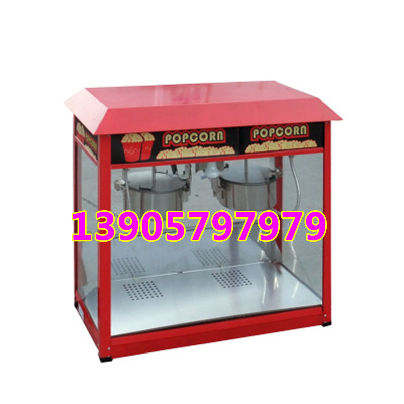 High quality popper popcorn machine electric popcorn maker snack making machine with warmer