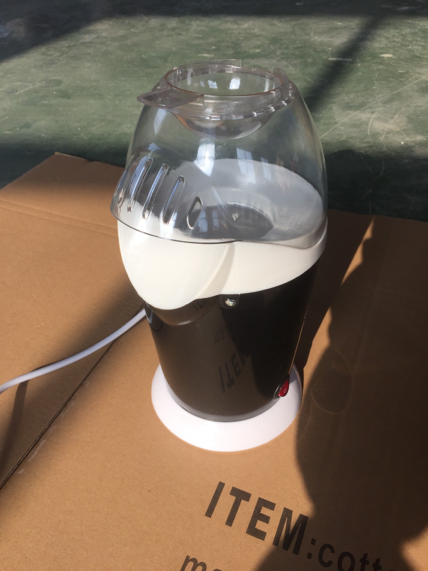 New Blowing Popcorn Machine, Mini, Small Heating Type, Taiwan 110V Small Popcorn Machine