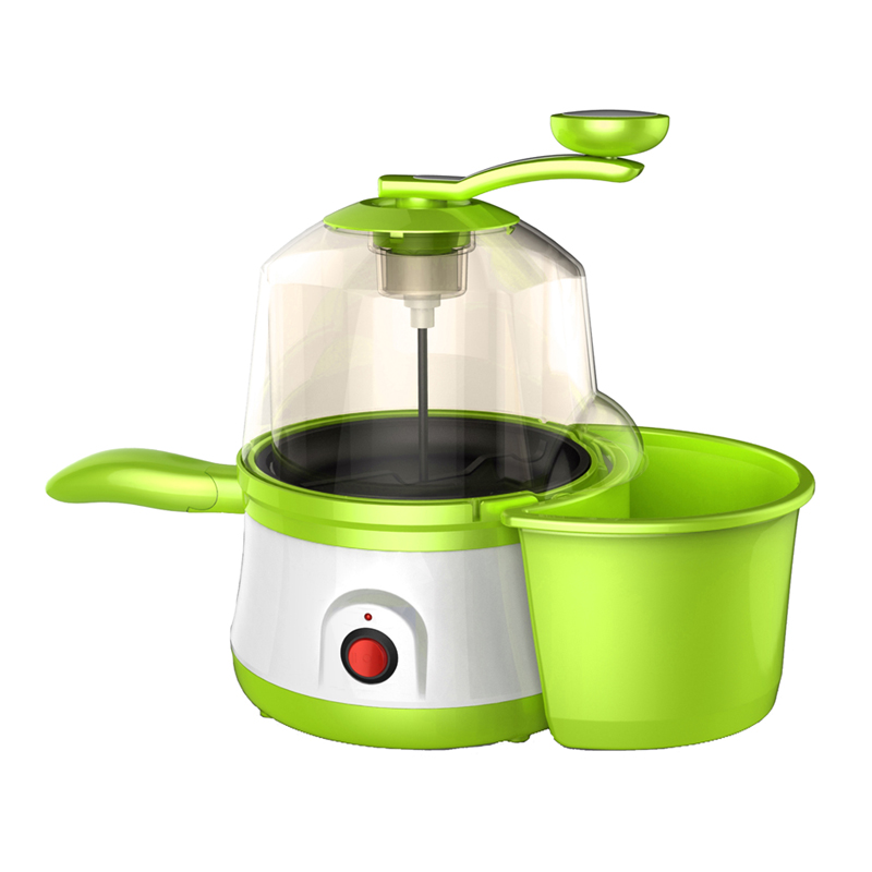 Three egg omelette machine features the popcorn machine Pan