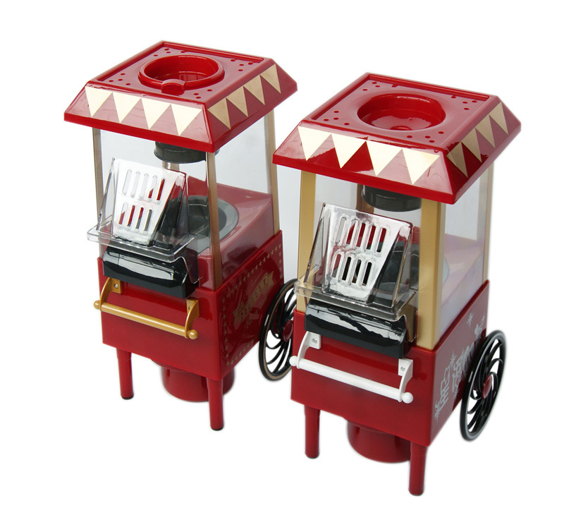Classic Car Popcorn Machine Electric Small Particles Maize Bulking Machine 110-220V Kitchen Small Appliances