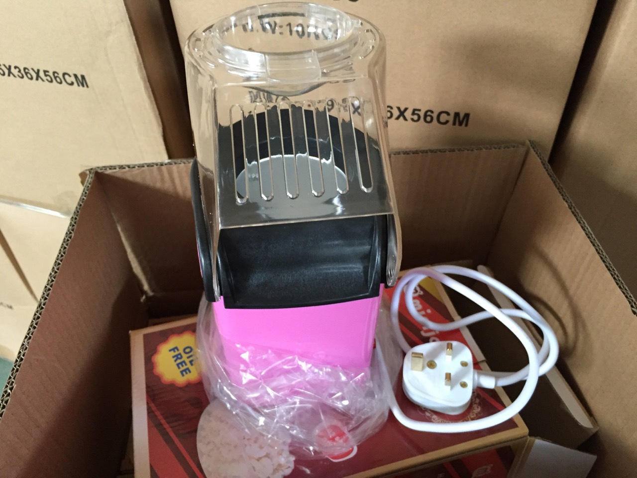 New Blowing Popcorn Machine, Mini, Small Heating Type, Taiwan 110V Small Popcorn Machine