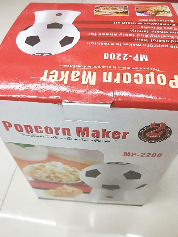 Home football electric popcorn machine small corn puffer children electric ball popcorn machine Home football electric popcorn machine small corn puffer children electric ball popcorn machine