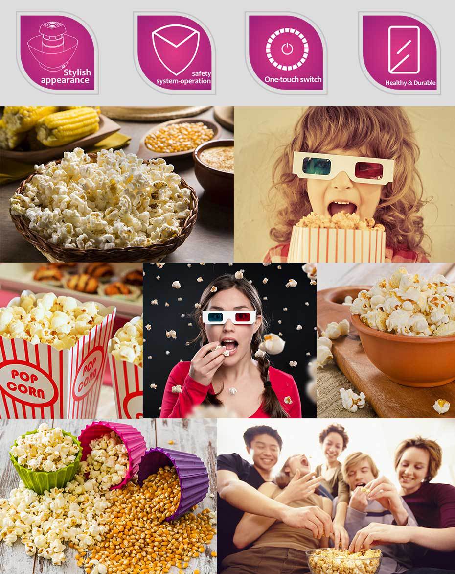 DSPDansong popcorn machine automatic household electric popcorn snack popcorn machine for children