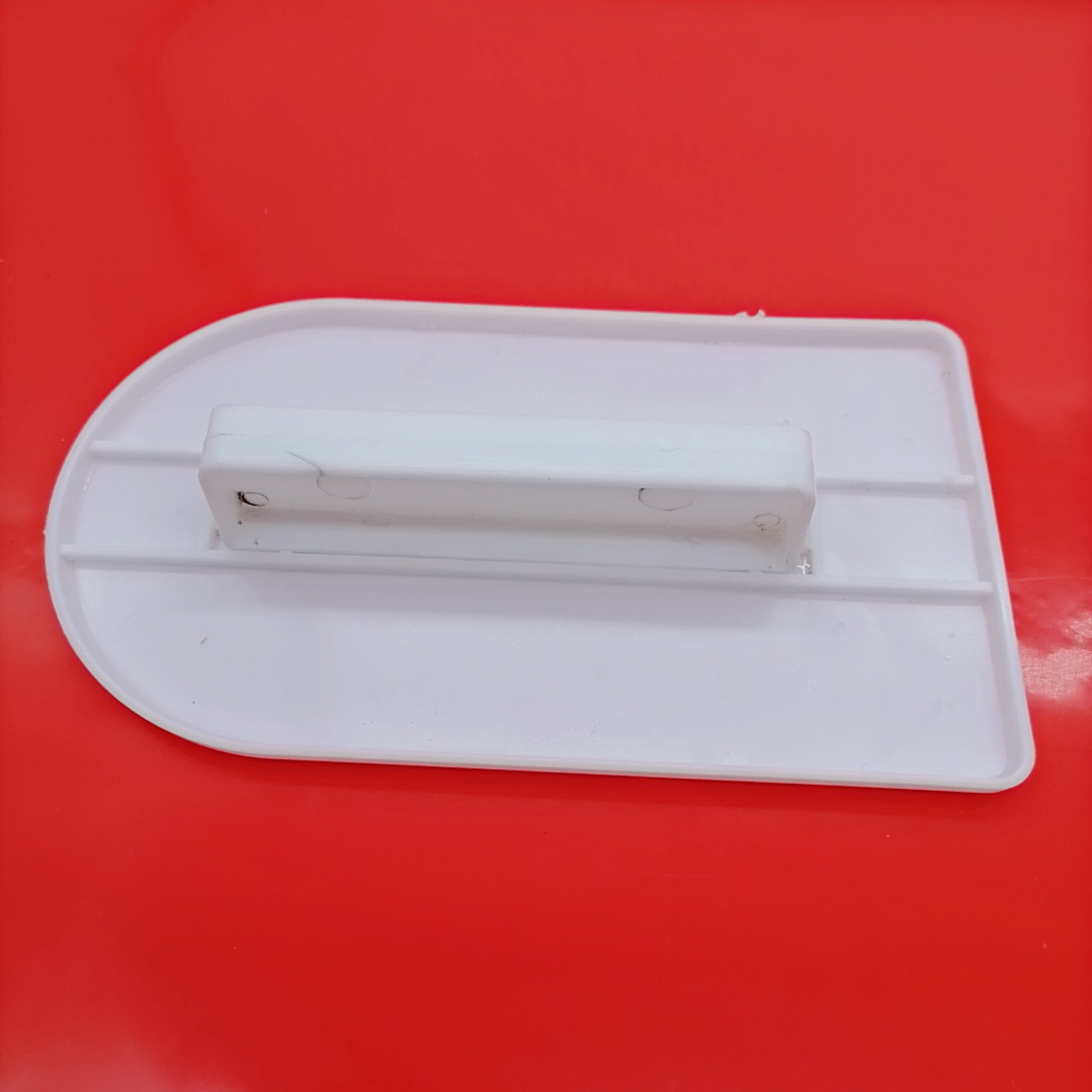 Paper Card-Mounted round Head Noodle Cake Surface Cream Spatula Press Plate Spatula Practical Gadgets