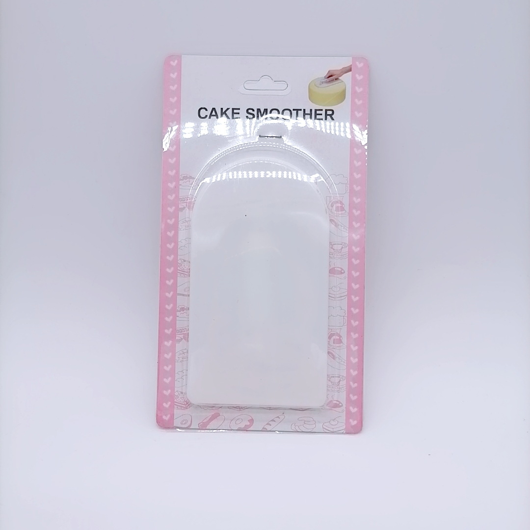 Paper Card-Mounted round Head Noodle Cake Surface Cream Spatula Press Plate Spatula Practical Gadgets Paper Card-Mounted round Head Noodle Cake Surface Cream Spatula Press Plate Spatula Practical Gadgets