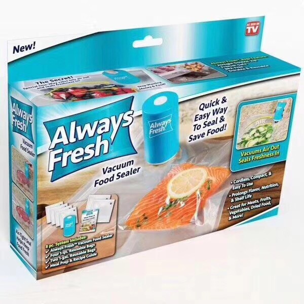 Mini Vacuum Machine Household Vacuum-Packaging Machine Outdoor Portable Travel Storage Vacuum Compression Bag Air Pump