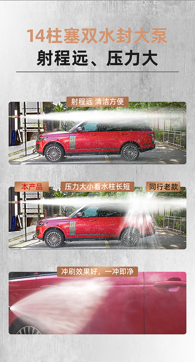 Machine High Pressure Water Pump 220V Home Tool Grab Brush Car High Power Water Gun Commercial Cleaning Industry 9100w Machine High Pressure Water Pump 220V Home Tool Grab Brush Car High Power Water Gun Commercial Cleaning Industry 9100w