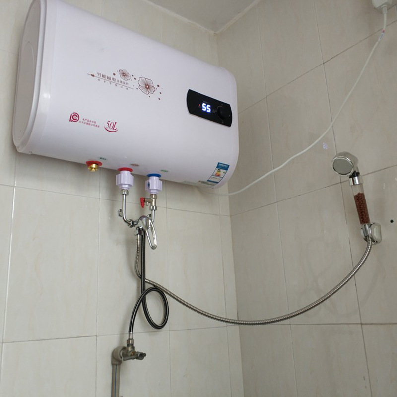 Demand Water Heaters round Flat Barrel Electric Water Heater Water Storage Type Variable Frequency Bath Machine