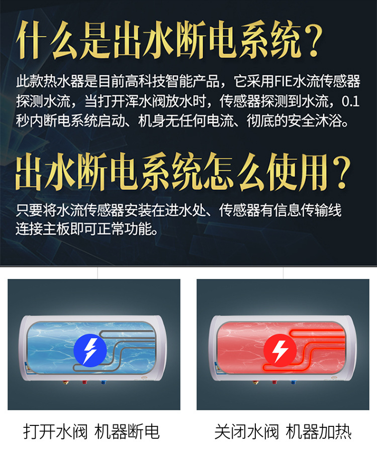 Demand Water Heaters round Flat Barrel Electric Water Heater Water Storage Type Variable Frequency Bath Machine Demand Water Heaters round Flat Barrel Electric Water Heater Water Storage Type Variable Frequency Bath Machine