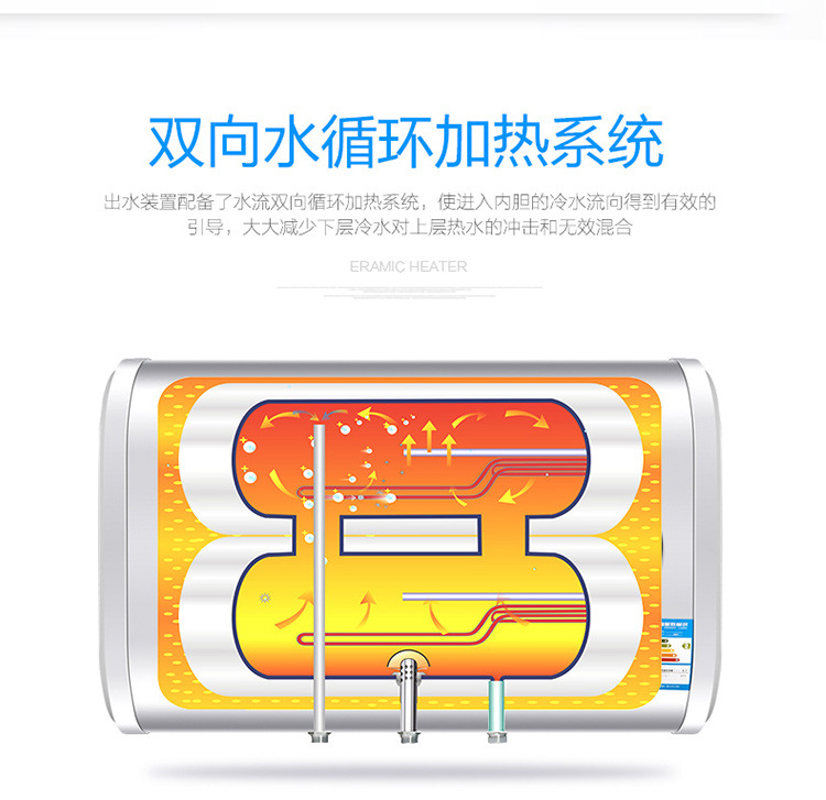Demand Water Heaters round Flat Barrel Electric Water Heater Water Storage Type Variable Frequency Bath Machine Demand Water Heaters round Flat Barrel Electric Water Heater Water Storage Type Variable Frequency Bath Machine