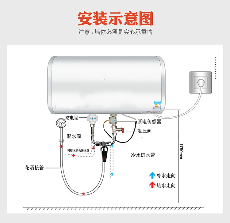 Demand Water Heaters round Flat Barrel Electric Water Heater Water Storage Type Variable Frequency Bath Machine Demand Water Heaters round Flat Barrel Electric Water Heater Water Storage Type Variable Frequency Bath Machine