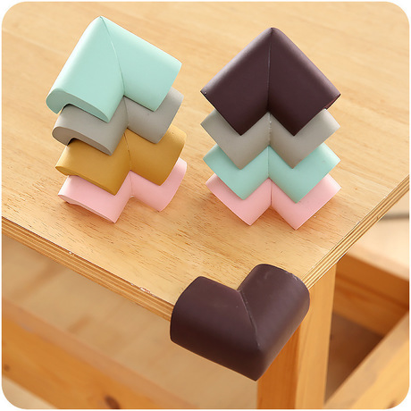 Child Safety anti-collision corner thickening baby glass table protection Cover baby table end Table protection