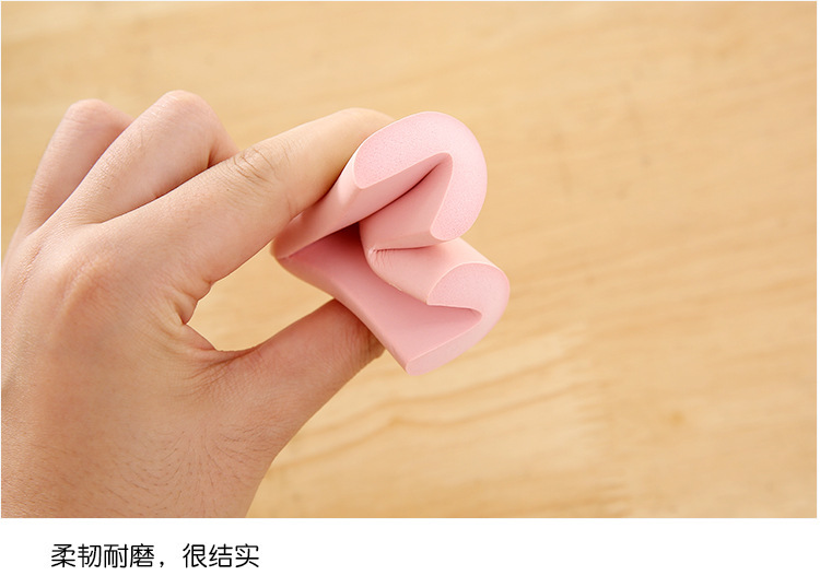 Child Safety anti-collision corner thickening baby glass table protection Cover baby table end Table protection