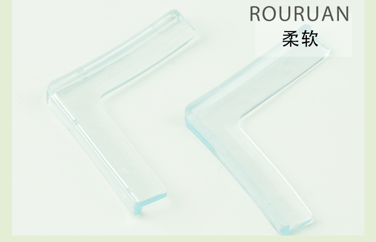 Broken Bridge Aluminum Window Corner Protection Bumper inside Open Bump Proof Glass Table Corner Range    Anti Collision