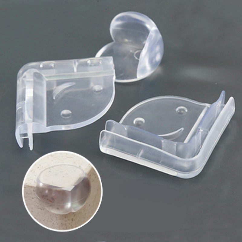 Infant Bumper Thick Transparent Cornerite Glass Tea Table Corner Guard Transparent Spherical Bumper Protection Sleeve
