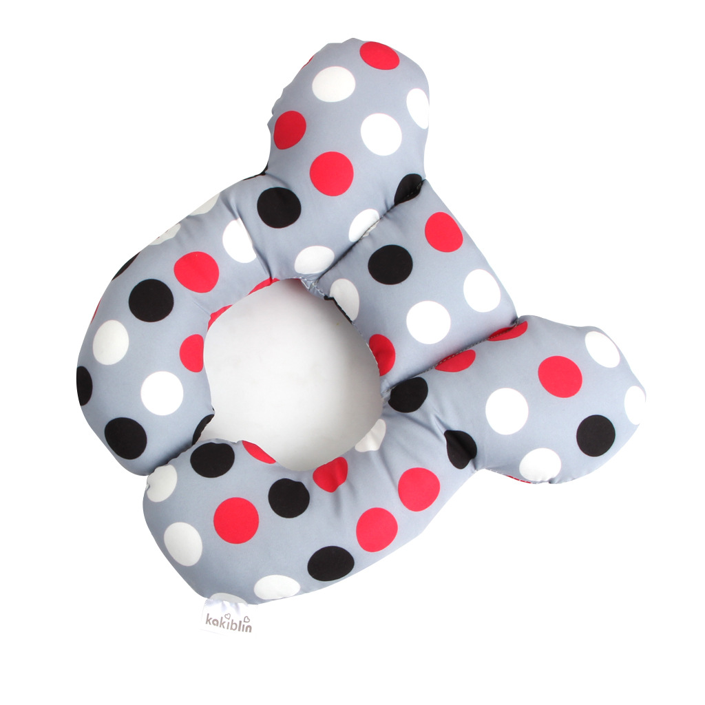 New Cartoon Pattern Children U-Shaped Pillow Travel Car Seat Neck Protection Two-Corner Pillow Fixed Shaping Cart Pillow