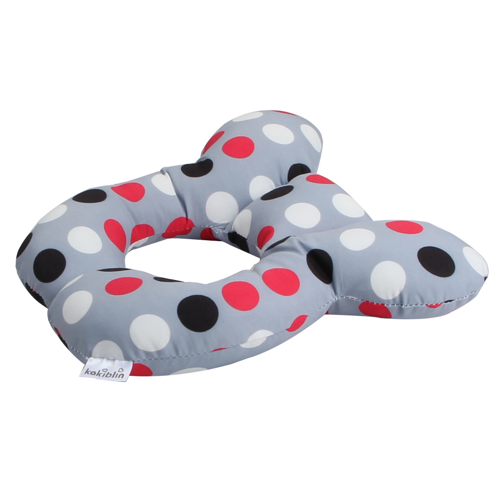New Cartoon Pattern Children U-Shaped Pillow Travel Car Seat Neck Protection Two-Corner Pillow Fixed Shaping Cart Pillow