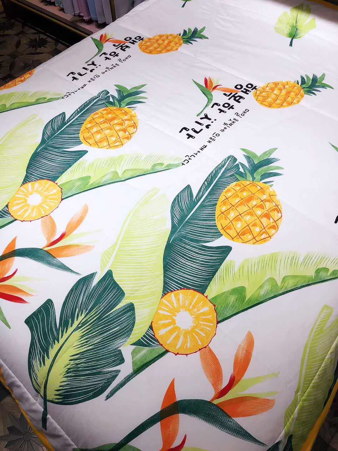 WeChat New Cotton Cotton Summer Blanket Airable Cover Summer Summer Thin Duvet Gift Quilt One Piece Dropshipping
