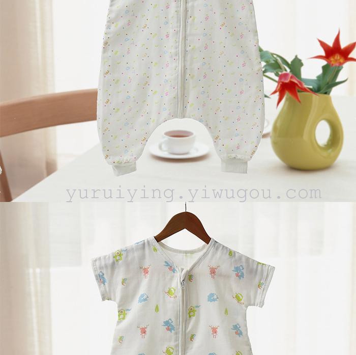 Four layers of gauze for preventing baby kicking quilt warm sleeping bag split air conditioning is Four layers of gauze for preventing baby kicking quilt warm sleeping bag split air conditioning is