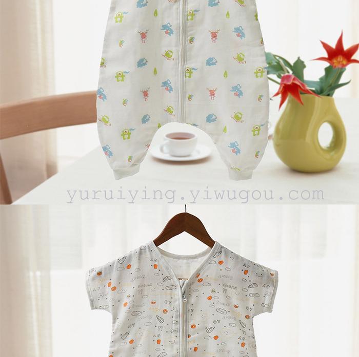Four layers of gauze for preventing baby kicking quilt warm sleeping bag split air conditioning is Four layers of gauze for preventing baby kicking quilt warm sleeping bag split air conditioning is