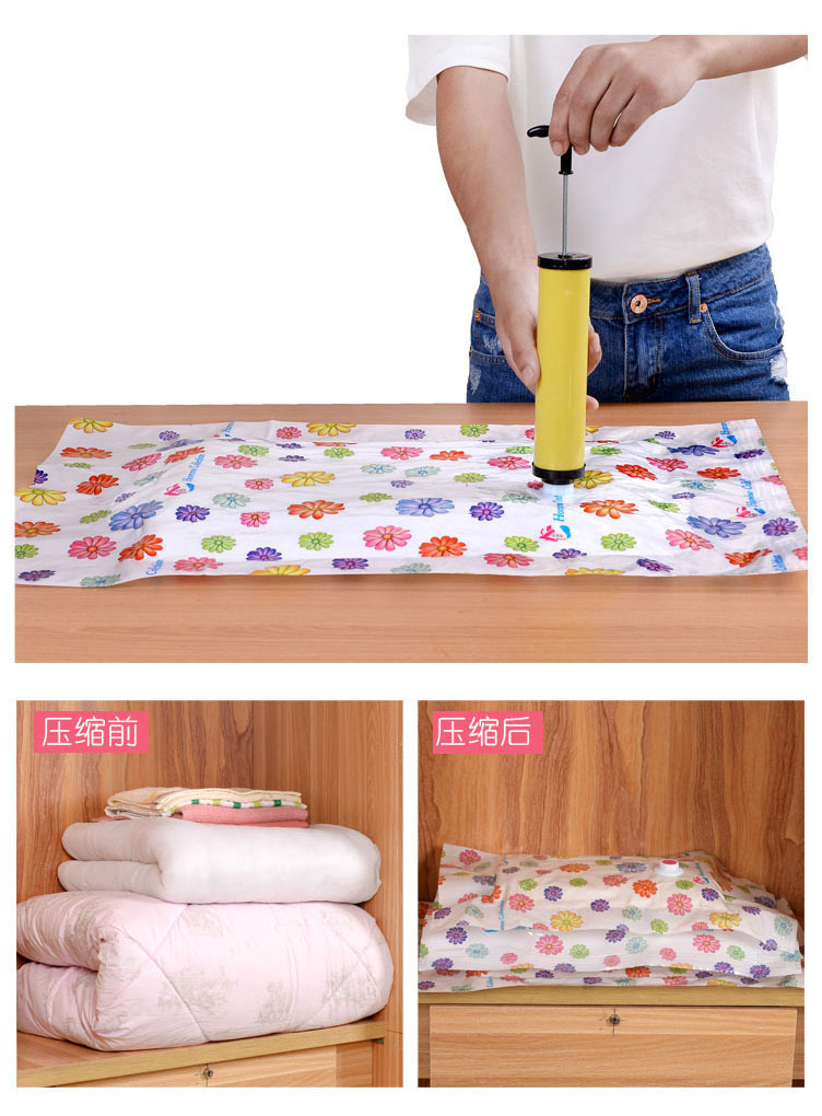 Foreign trade vacuum compression bag storage clothing Household large packing quilt extra Thick storage bag Foreign trade vacuum compression bag storage clothing Household large packing quilt extra Thick storage bag