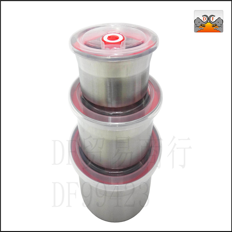 DF99423 DF Trading House fresh-keeping box stainless steel kitchenware DF99423 DF Trading House fresh-keeping box stainless steel kitchenware