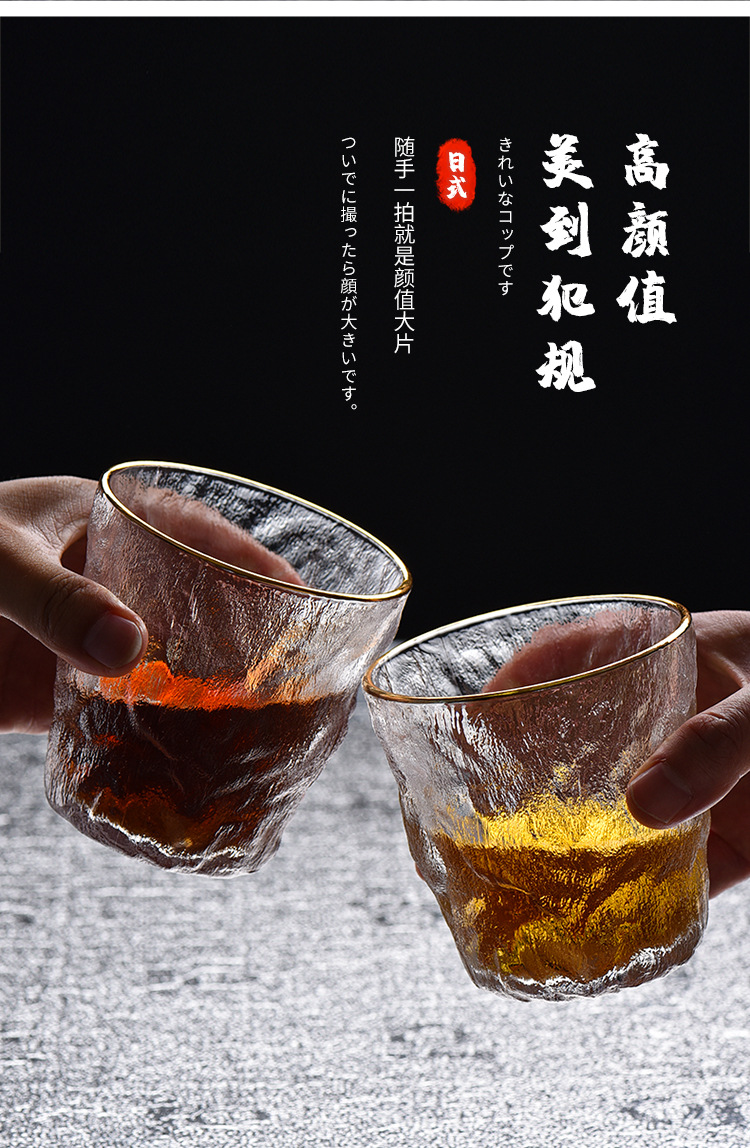 Nordic Instagram Style Simple Glacier Pattern Glass Cup Restaurant Juice Bubble Water Cup Beer Whiskey Glass Generation Nordic Instagram Style Simple Glacier Pattern Glass Cup Restaurant Juice Bubble Water Cup Beer Whiskey Glass Generation