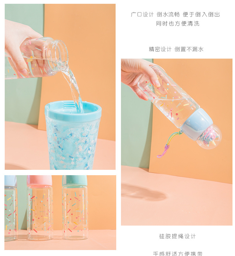A View bright color unique glass cup lid exquisite cup body with sequins unicorn thermos cup water cup direct sale A View bright color unique glass cup lid exquisite cup body with sequins unicorn thermos cup water cup direct sale