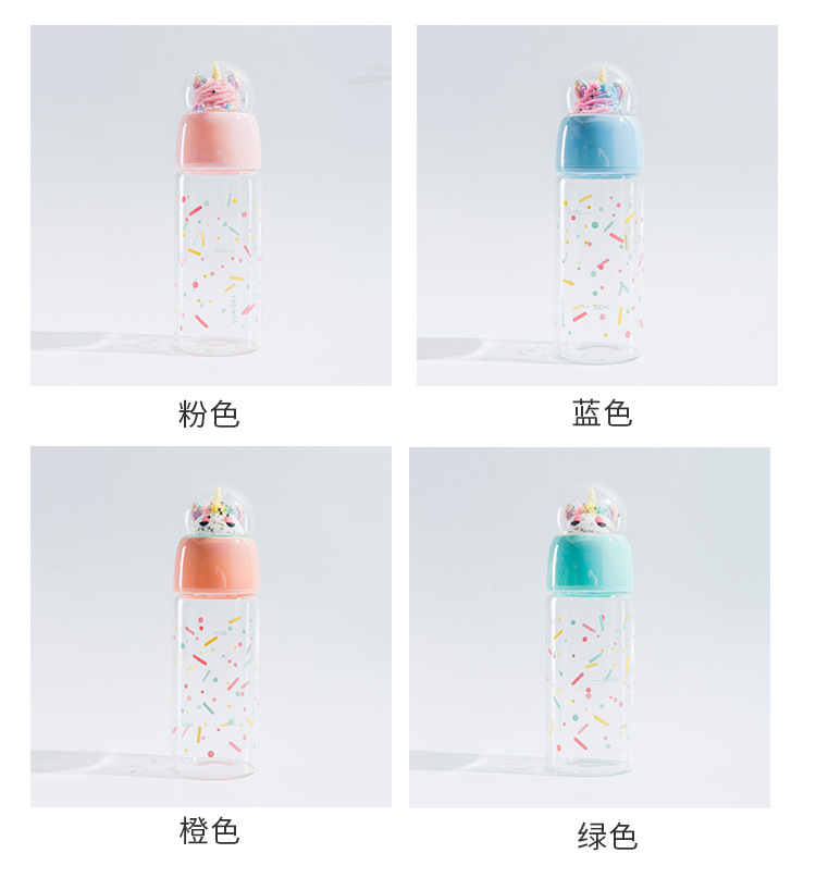 A View bright color unique glass cup lid exquisite cup body with sequins unicorn thermos cup water cup direct sale A View bright color unique glass cup lid exquisite cup body with sequins unicorn thermos cup water cup direct sale