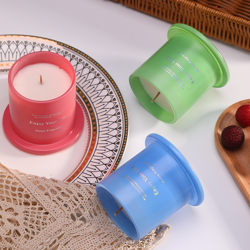 Aromatherapy Candle Gift Box Set Creative Glass Cup Wax Soy Wax Plant Wax Wholesale Gift Factory Direct Supply