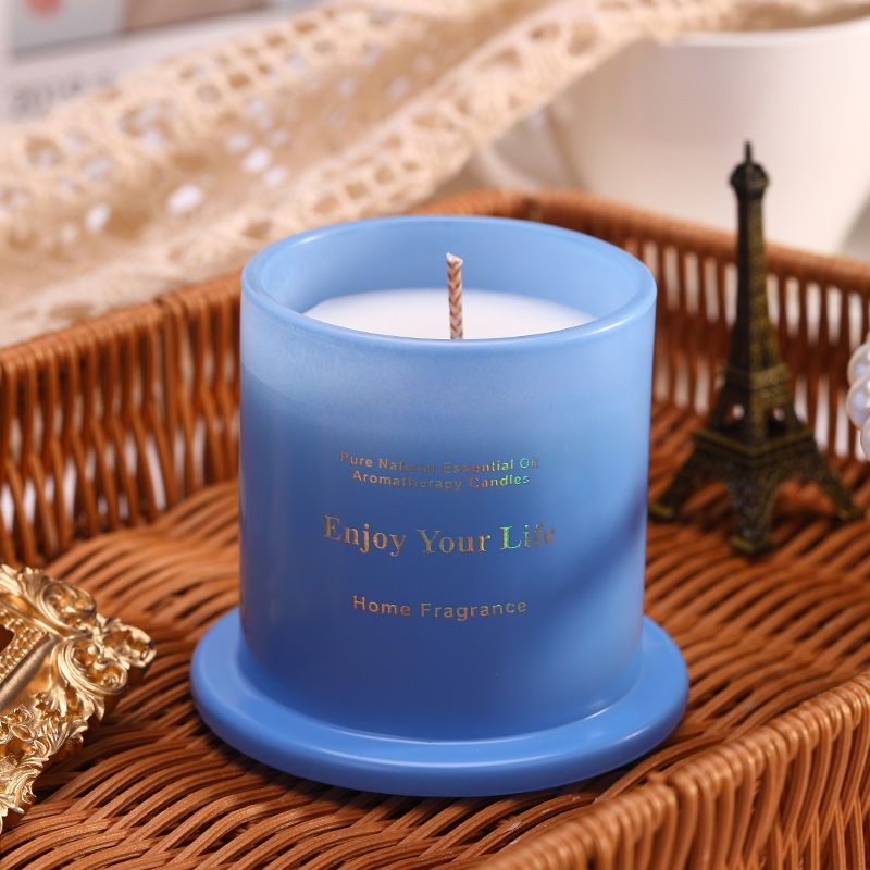 Aromatherapy Candle Gift Box Set Creative Glass Cup Wax Soy Wax Plant Wax Wholesale Gift Factory Direct Supply