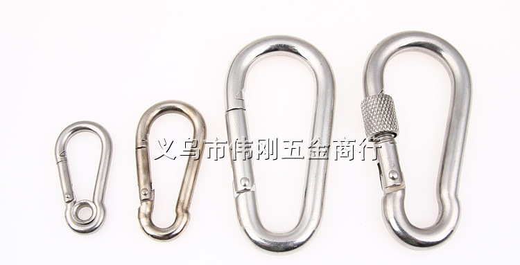 No.7 iron galvanized spring hook gourd-shaped climbing hook 7mm*70mm