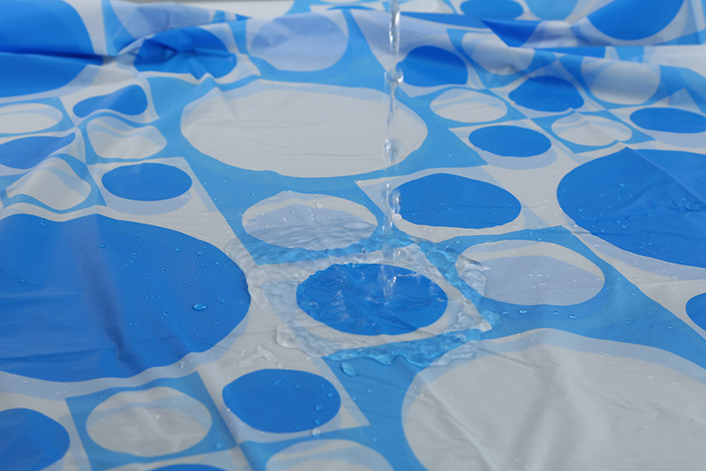 Factory Dedicated PrintingWaterproof Shower Curtain Portable Partition Curtain Wholesale Shower Curtain with Hook